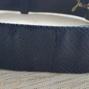 Saks Fifth JUDITH LEIBER BLUE Leather Adjustable Belt LION BUCKLE. Judith Leiber | Accessories | Saks Fifth Judith Leiber Blue  main image 3